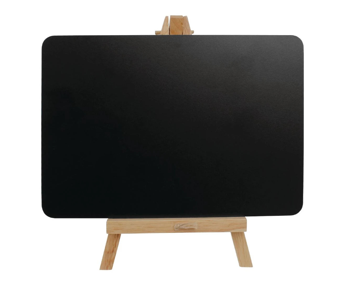 "Chic A5 Easel Chalkboard - Perfect for Notes, Menus, and Creative Displays!"