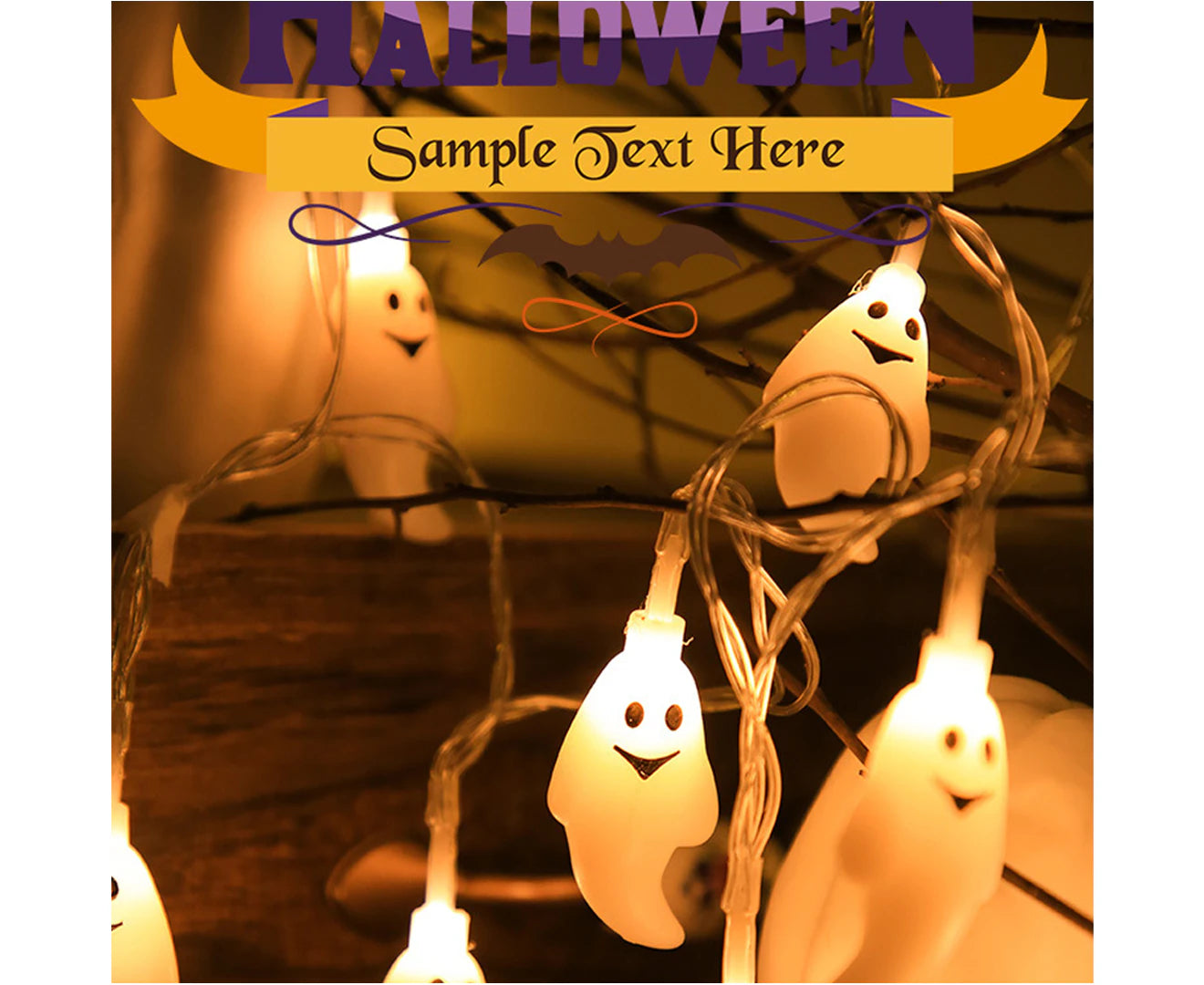 Halloween String Lights,Halloween Decoration Scary,Halloween for Party