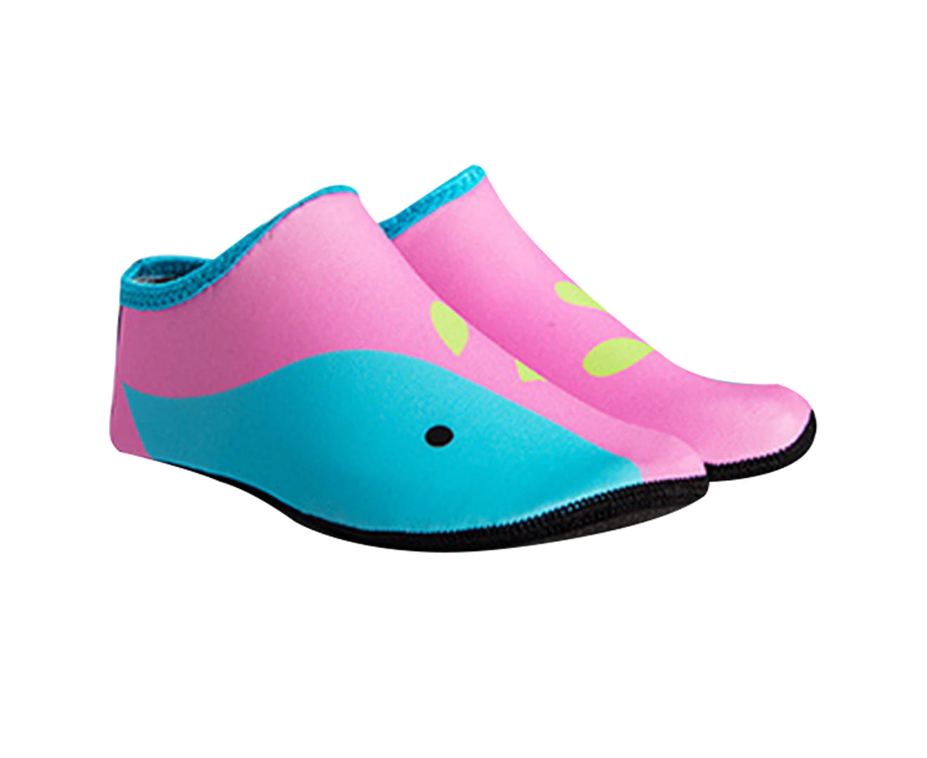 "Bright & Fun Kids Water Shoes - Non-Slip Quick Dry Socks for Toddlers in Blue & Pink!"