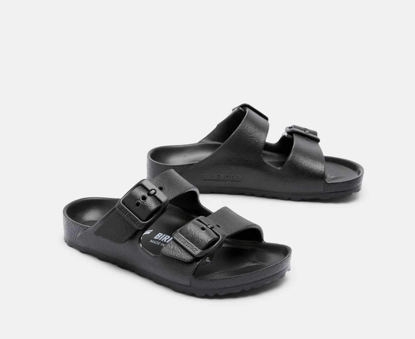 "Stylish Kids' Arizona Black EVA Narrow Fit Sandals for Ultimate Comfort!"