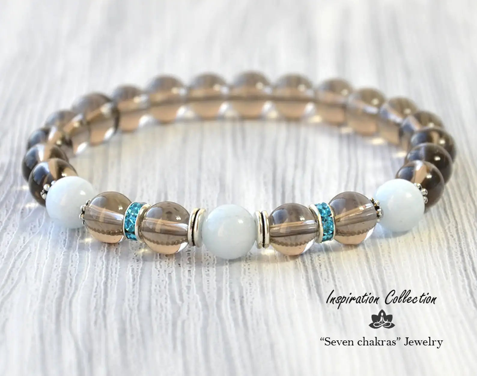 Elephant Bracelet Mala Bracelet Bead Bracelet Stone Jewelry Buddhism Bracelet Yoga Bracelet Fertility Bracelet